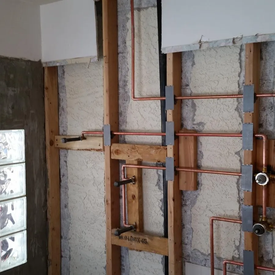 Copper pipe installation for Burst Pipe Repair in Palatine